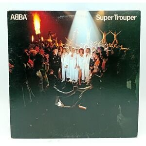 ABBA – Super Trouper Vinyl LP (1980) First Press | Atlantic SD 16023 | VG+